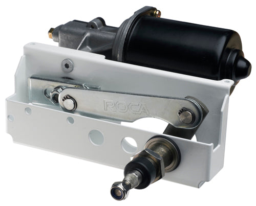 Roca W25 Marine Wiper Motor 24V 25Nm with 53mm Shaft | Heavy Duty Bulkhead Mount for Boats