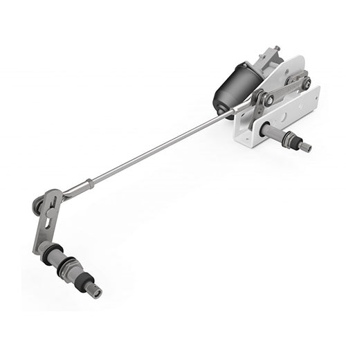 Roca W38 Linked Wiper System (W38L) 12V, 1.1" Bulkhead | Consist of Motor, Threaded Shaft and Tube