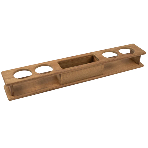 Whitecap 60218 Four Drink Holder With Storage Tray
