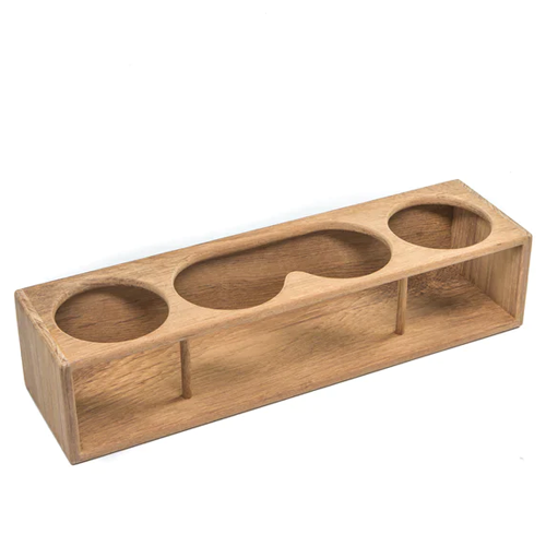 Whitecap 62634 Teak Four Insulated Drink/Binocular Rack