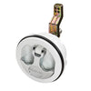 Whitecap S-0230WC White/Chrome T-Handle Latch - Packaged