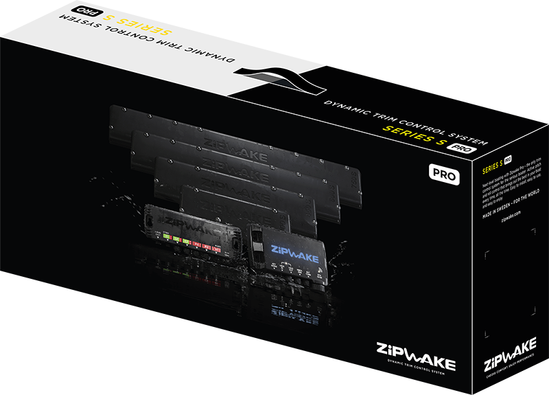 Zipwake ZW2021515 Kit Box 300-S Pro Dynamic Trim Control System for Integration 300mm