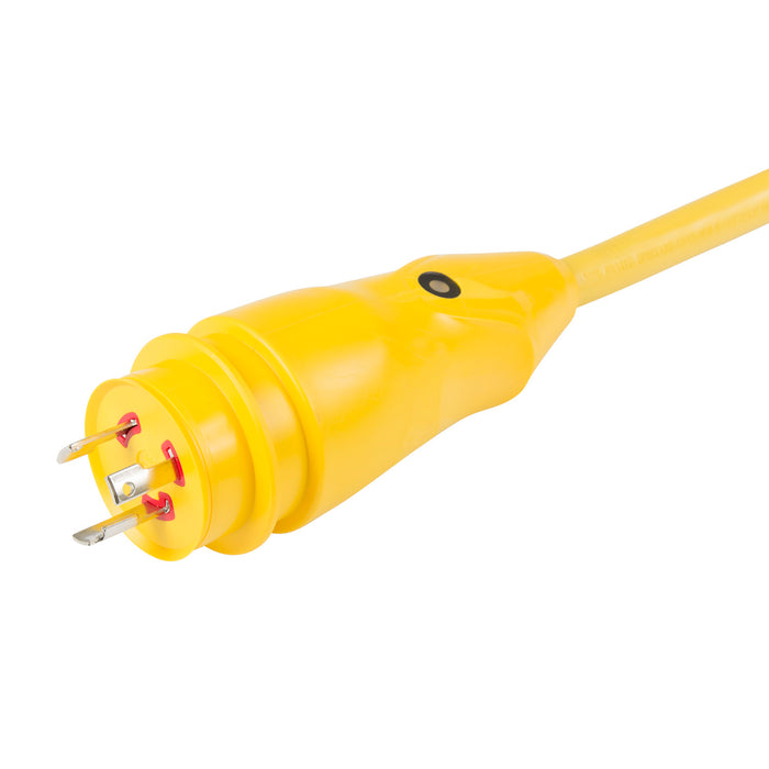 Marinco CS30-50 EEL 30A 125V Shore Power Cordset - 50' - Yellow