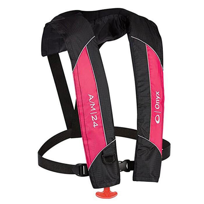 Kent 132000-105-004-14 Onyx A/M-24 Automatic/Manual Inflatable Life Jacket, Pink