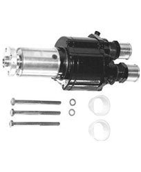 Quicksilver 72774A32 Brass Sea Water Pump Housing for Mercury V8 MerCruiser Engines w/ V-Belt Pulley System for Engine Accessories