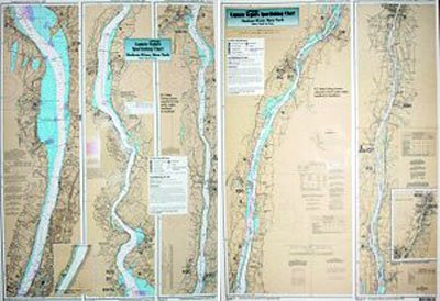 Captain Segull's Chart Hudson River NY