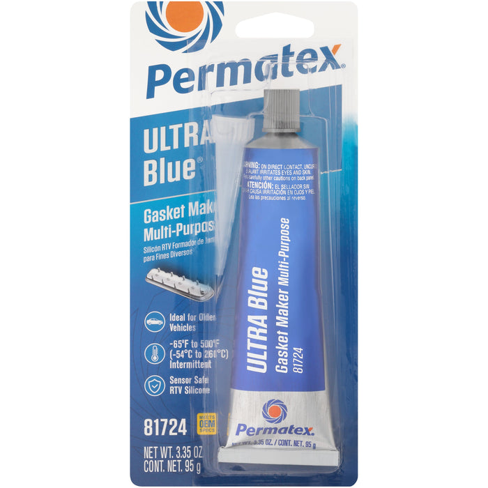 Permatex 81724 Ultra Blue RTV Silicone Gasket Maker