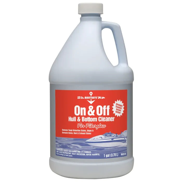 Marykate On & Off Hull Cleaner Liquid - One Gallon Bottle