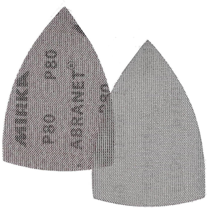 Mirka 9A219150 Abranet Mesh Abrasive Triangle Sheet, P150, 50/pk