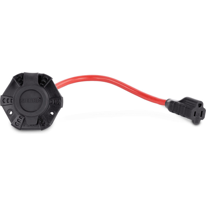Sierra AC12390 15A Inlet Port With Extension, 16" Single