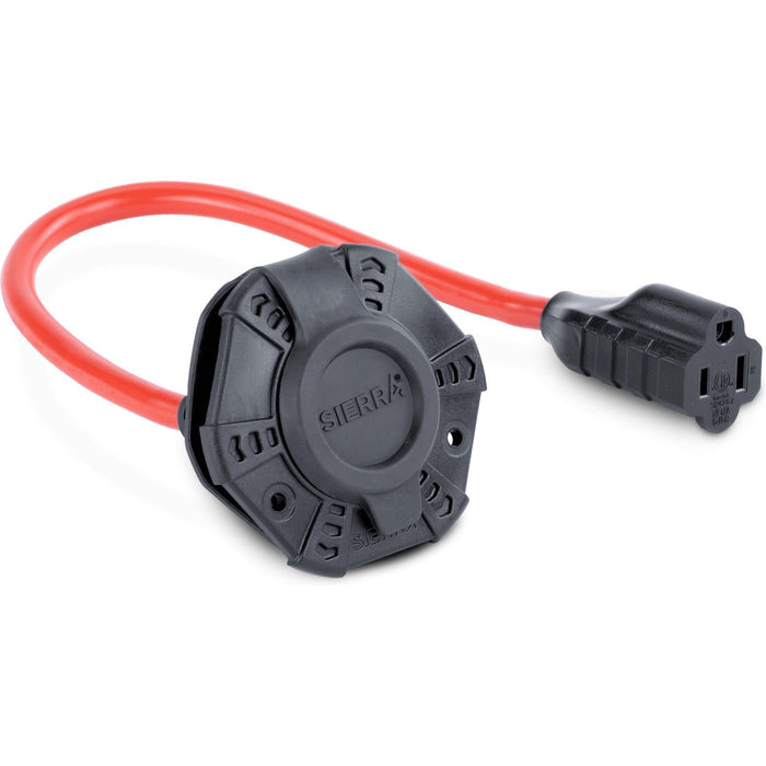 Sierra AC12390 15A Inlet Port With Extension, 16" Single