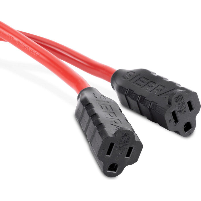 Sierra AC12420 15A Inlet Port With Extension, 18" Dual