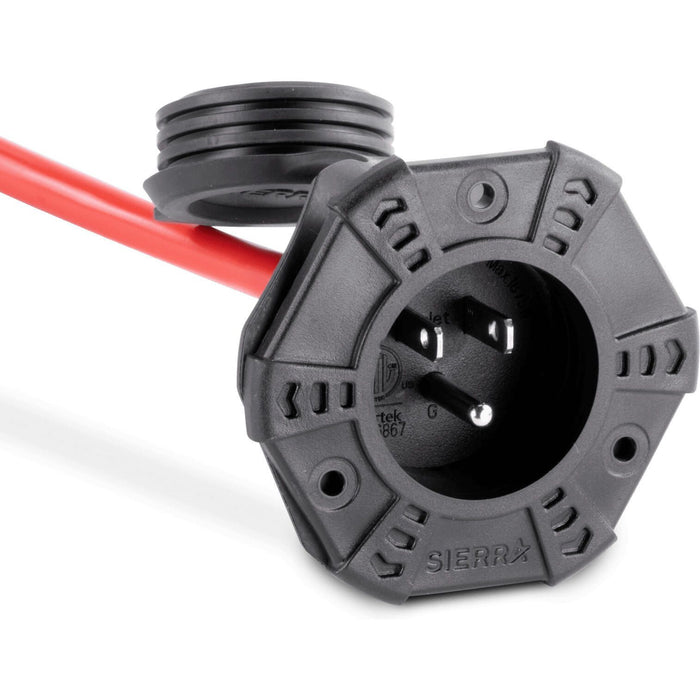 Sierra AC12420 15A Inlet Port With Extension, 18" Dual