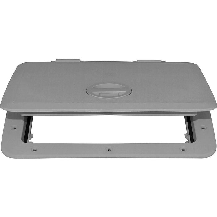 Tempress 44333 1115 Access Hatch w/Cam Latch, Dark Grey