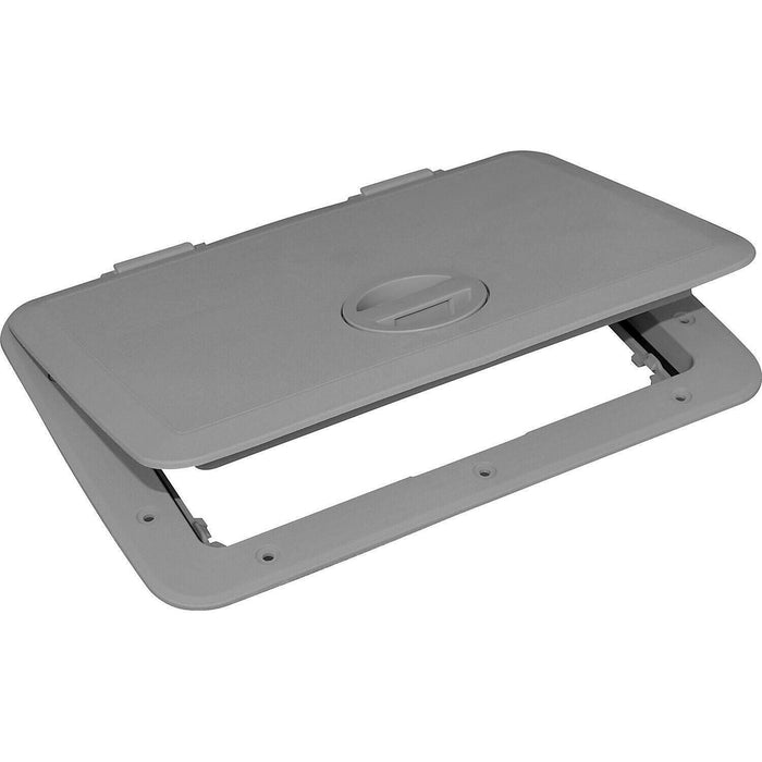 Tempress 44333 1115 Access Hatch w/Cam Latch, Dark Grey