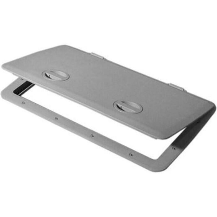 Tempress 44533 1323 Access Hatch w/Cam Latch, Dark Grey