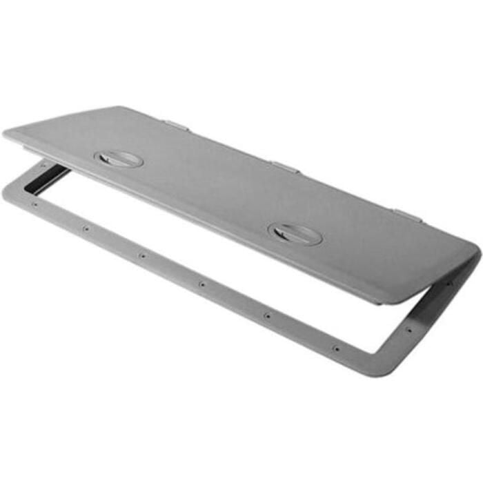 Tempress 44733 1330 Access Hatch w/Cam Latch, Dark Grey