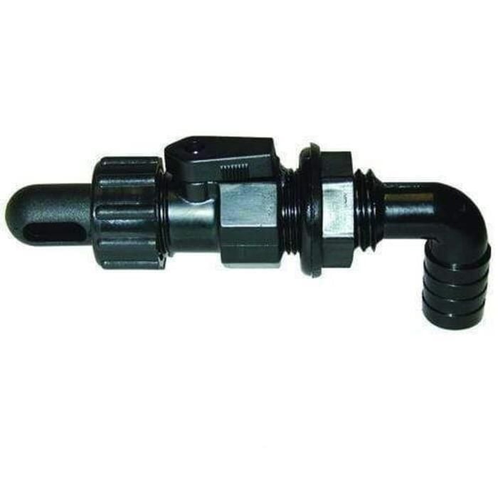 TH Marine AHVWD-90-DP T-H Marine Aerator Spray Head/Wash Down Fitting, Black