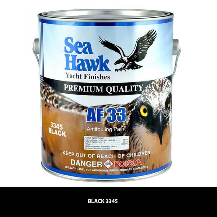 Seahawk Paint 3345QT AF33 Black Qt