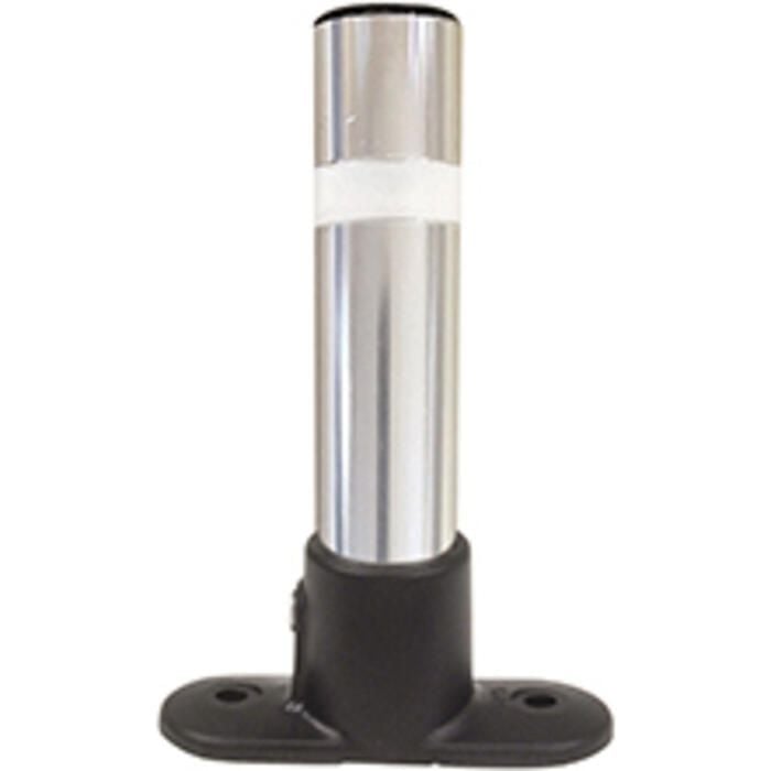 Perko 1658DP1ALU LED White All-Round Light-Fixed Mount, 4"