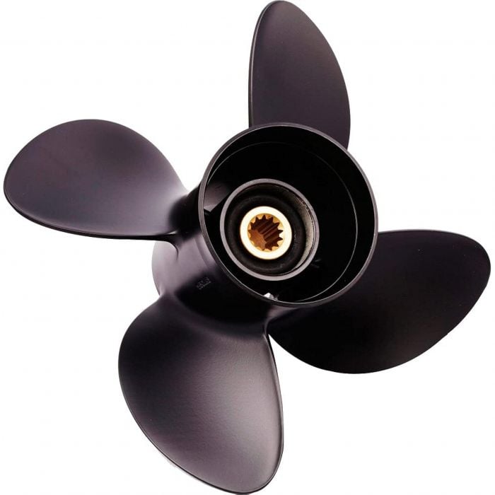 Solas Propeller 3413-138-15 Solas Amita 4 Aluminum 4-Blade Propeller for Johnson, Evinrude