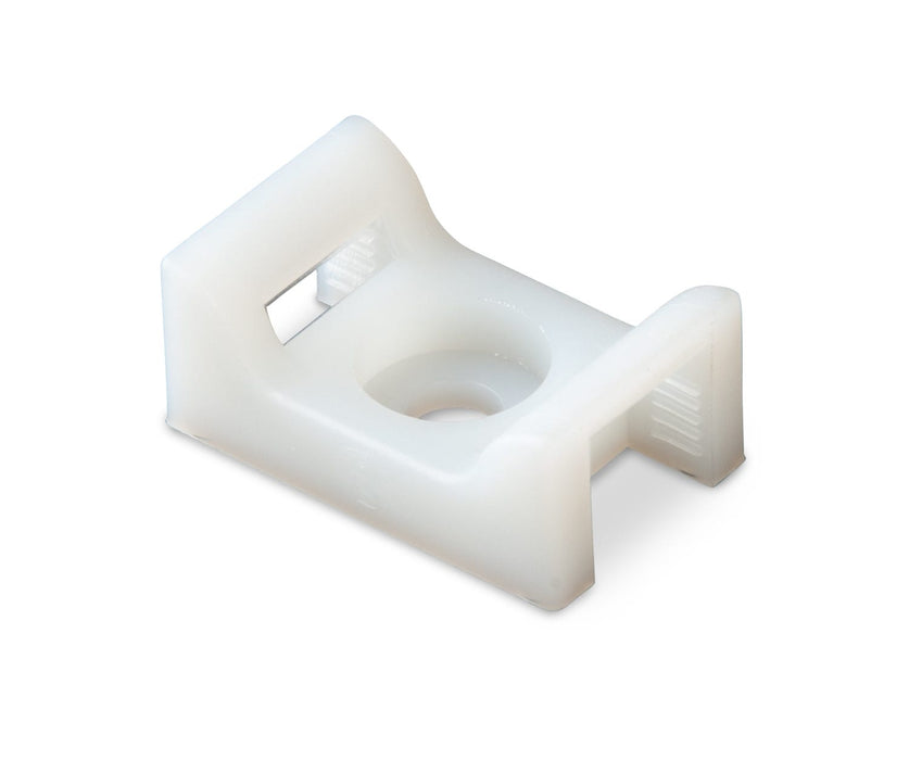 Ancor 199262 Cable Tie Screw Mounts, Natural, 25/pk