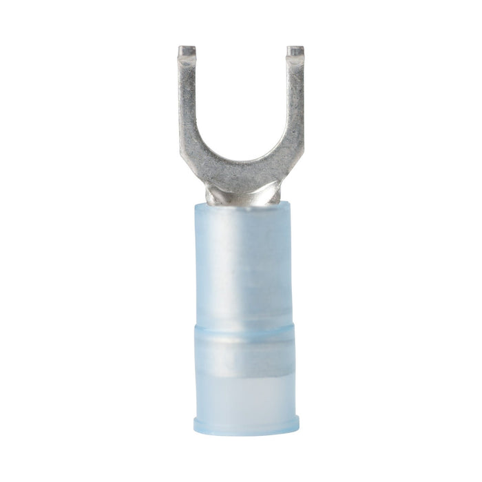 Ancor 210313 Marine Grade Nylon Spade Terminal, #10 Fastener, 16-14 Wire, Blue, 25/Pk
