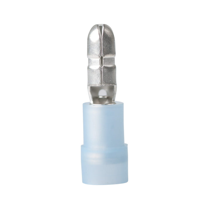 Ancor 220718 Marine Grade Nylon Snap Plugs, Male, 16-14 Wire, Blue, 100/Pk