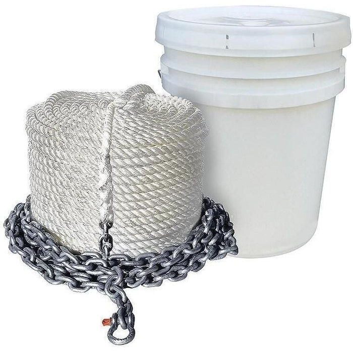 Seachoice Anchor Rode 1/2" 3-Strand Nylon Rope & 1