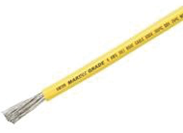 Ancor 119902 Marine Grade Tinned Copper Battery Cable, 4/0 AWG, 25', Yellow