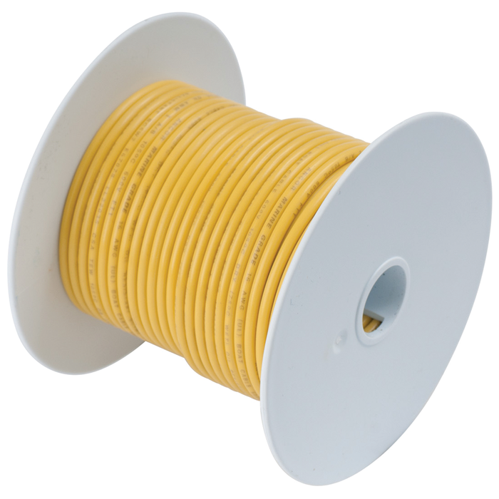 Ancor 119902 Marine Grade Tinned Copper Battery Cable, 4/0 AWG, 25', Yellow