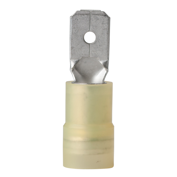 Ancor 230829 Marine Grade Nylon Insulated Disconnects, Male, 12-10 Wire, Yellow, 3/Pk