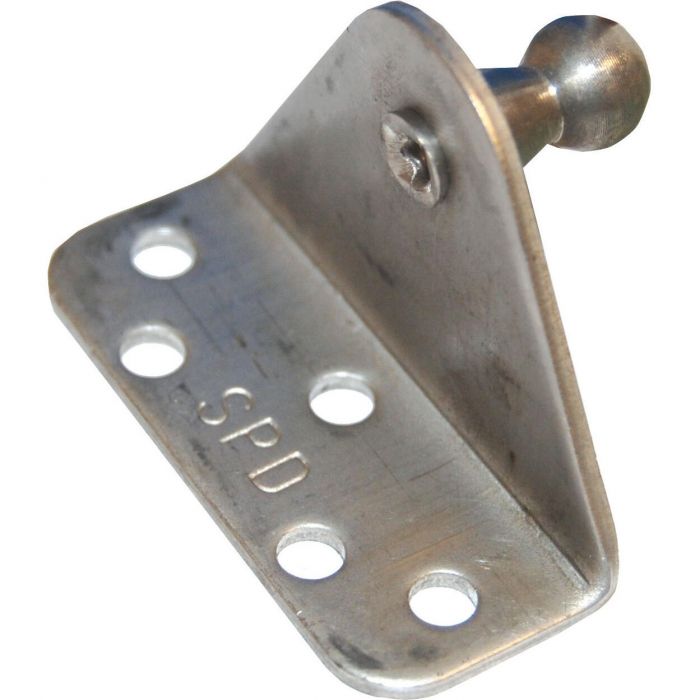 Taylor Made Products 1881 Zinc Plated Gas Lift Hardware, Angled Bracket, Pair