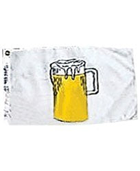 Bandera de cerveza Annin 12" X 18" Nyl-Glo