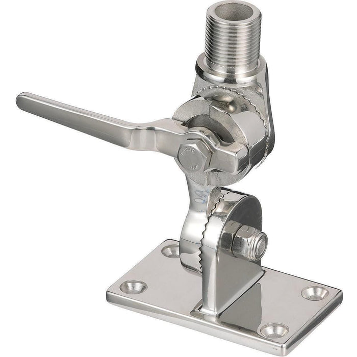 Seachoice 19531 Antenna Ratchet Mount Stainless Steel