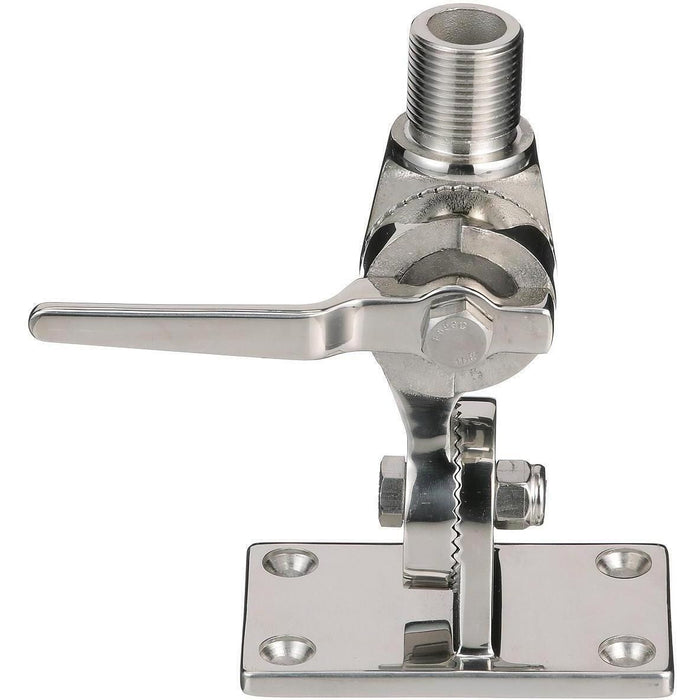 Seachoice 19531 Antenna Ratchet Mount Stainless Steel
