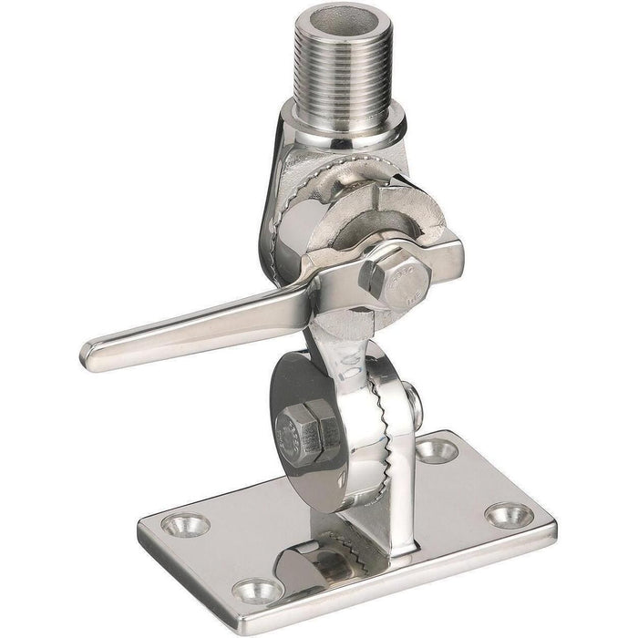 Seachoice 19531 Antenna Ratchet Mount Stainless Steel