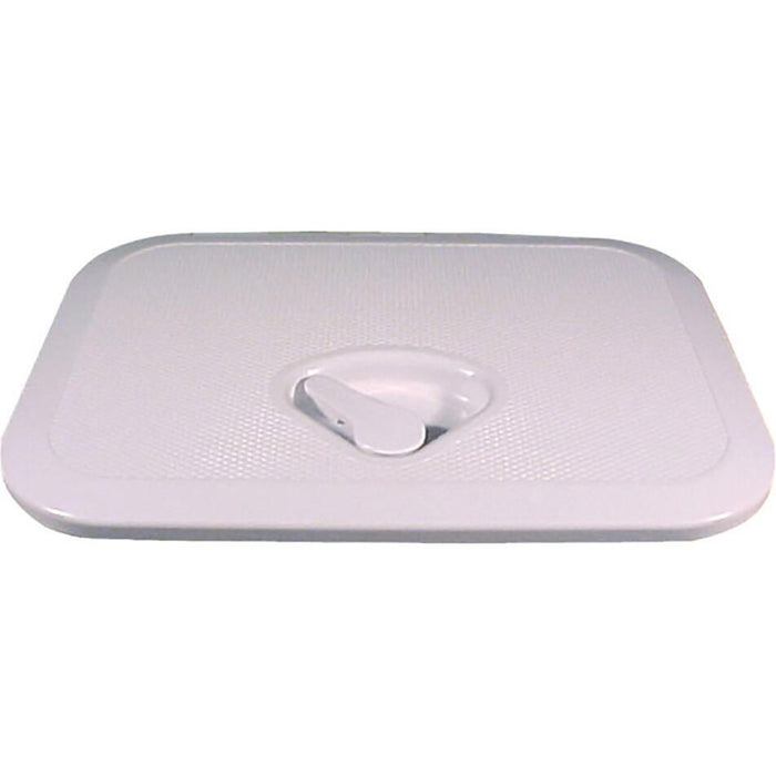 Beckson Marine HT1115AW Rectangular Flush Hatch, 10-3/4" x 14-3/4", White