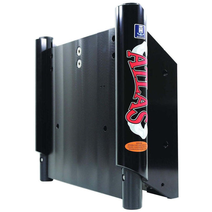 T-H Marine ATLAS™ 12" Set Back Hydraulic Jack Plate - Heavy Duty - Black