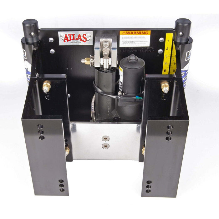 T-H Marine ATLAS™ 12" Set Back Hydraulic Jack Plate - Heavy Duty - Black