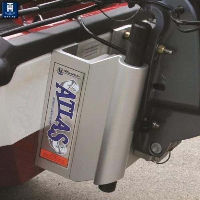 T-H Marine ATLAS™ 14" Set Back Hydraulic Jack Plate Polished