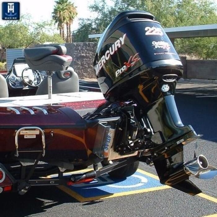 T-H Marine Atlas 12" Hydraulic Jack Plate For Outboards Up to 300HP