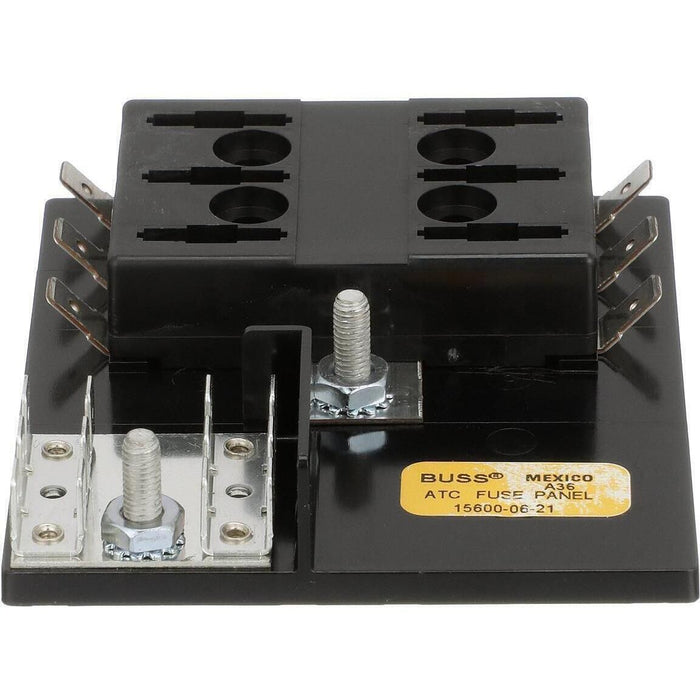 Seachoice 13301 Fuse Block ATO/ATC, 6 Gang Ground Bar 12V