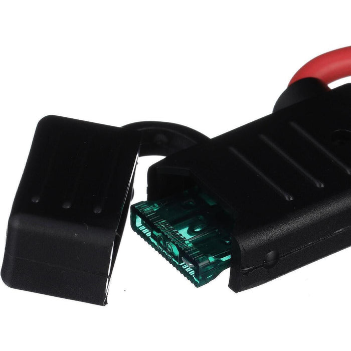 Seachoice 12771 In-Line Fuse Holder, Waterproof, 30 Amp Fuse