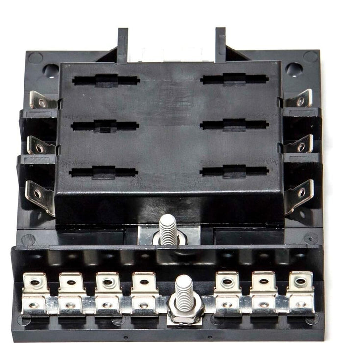 Sierra FS40420 6 Gang ATO/ATC Fuse Block with Ground Bar