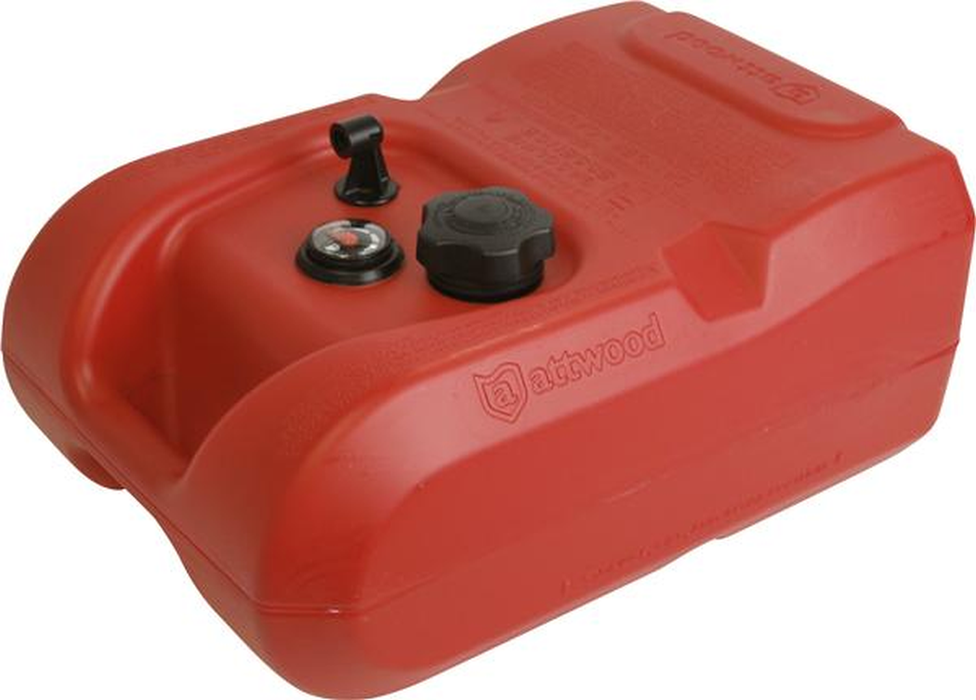 Attwood 8806LPG2S Fuel Tank EPA Compliant 6 Gallon with Gauge