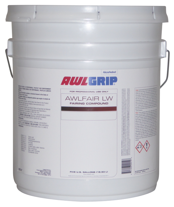 Awlgrip OD7222/5GLUS Awlfair LW Trowelable Fairing Compound Fast Converter, Red 5-Gal.
