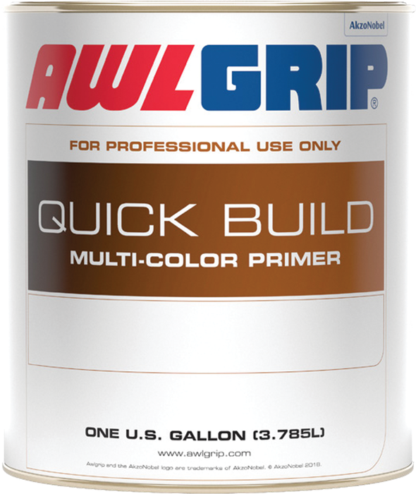 Awlgrip OU1010/1GLUS Quick Build Multicolor Sealer & Surfacing Primer, Gal., Medium Grey