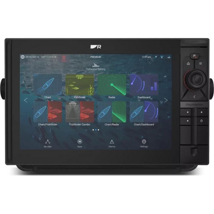 Raymarine E70655-00-102 Axiom 2 Pro S MFD Navigation Display, w/ CHIRP Sonar & LightHouse North America Chart