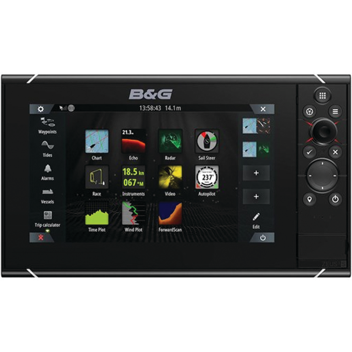 B&G Zeus3S 9 - 9" MFD Bundle w/HALO20+ Radar